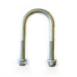 M12 Round Electro-Plated U Bolts 50MM Width X 120MM Length M12 Round Electro-Plated U Bolts 50MM Width X 120MM Length