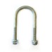 M12 Round U Bolt for 3 Inch - 80mm Pipe Size M12 Round U Bolt for 3 Inch - 80mm Pipe Size