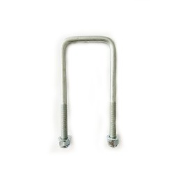 M8 Square Electro-Plated U Bolts 55MM Width X 120MM Length M8 Square Electro-Plated U Bolts 55MM Width X 120MM Length