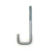 M8 Square Bend Hook Bolt - 40mm Width x 200mm Length M8 Square Bend Hook Bolt - 40mm Width x 200mm Length